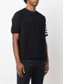 Thom Browne 4-Bar short-sleeve sweatshirt