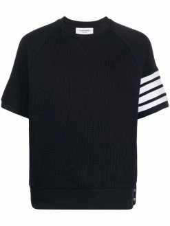 Thom Browne 4-Bar short-sleeve sweatshirt