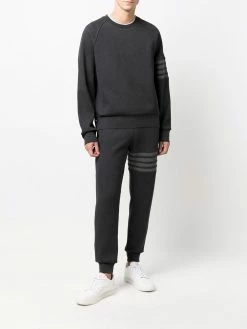 Thom Browne 4-Bar tapered track pants