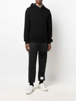Thom Browne houndstooth-check track pants