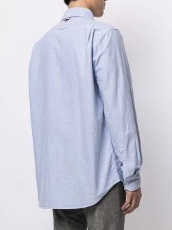 Thom Browne four-stripe button-down shirt