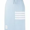 Thom Browne 4-Bar motif drawstring skirt