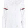 Thom Browne RWB tri-stripe armband shirt