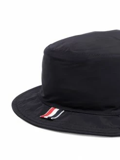 Thom Browne logo-patch bucket hat