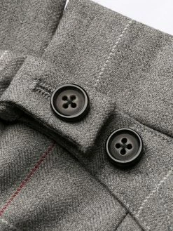 Thom Browne check-print shirtdress