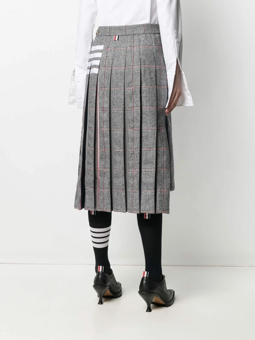 Thom Browne Dropped back pleated skirt pleated skirts of women 4 Thom Browne dropped back pleated skirt