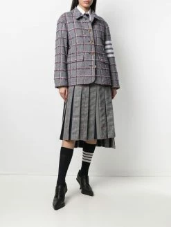 Thom Browne dropped back pleated skirt