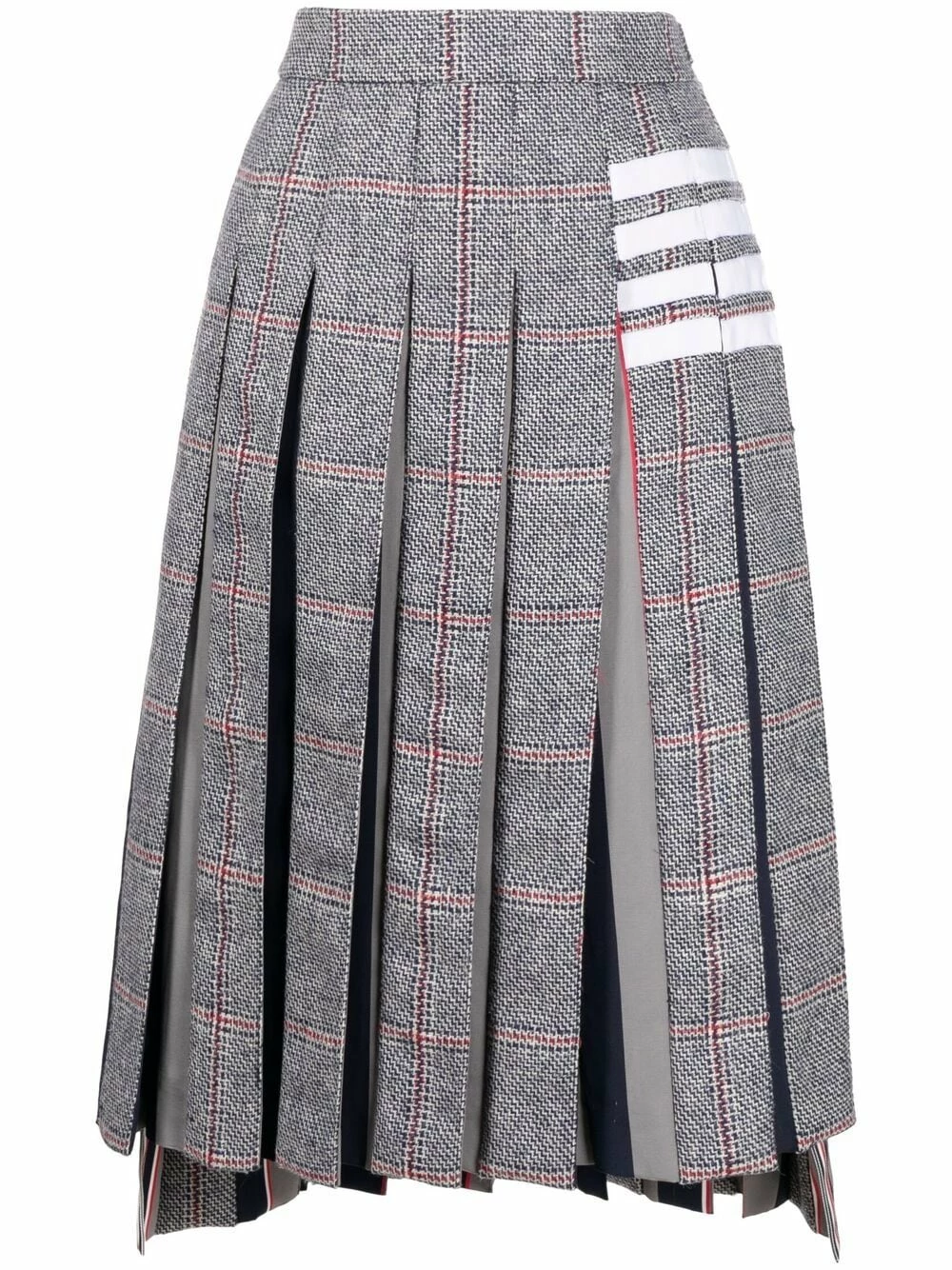 Thom Browne Dropped back pleated skirt pleated skirts of women 1 Thom Browne dropped back pleated skirt