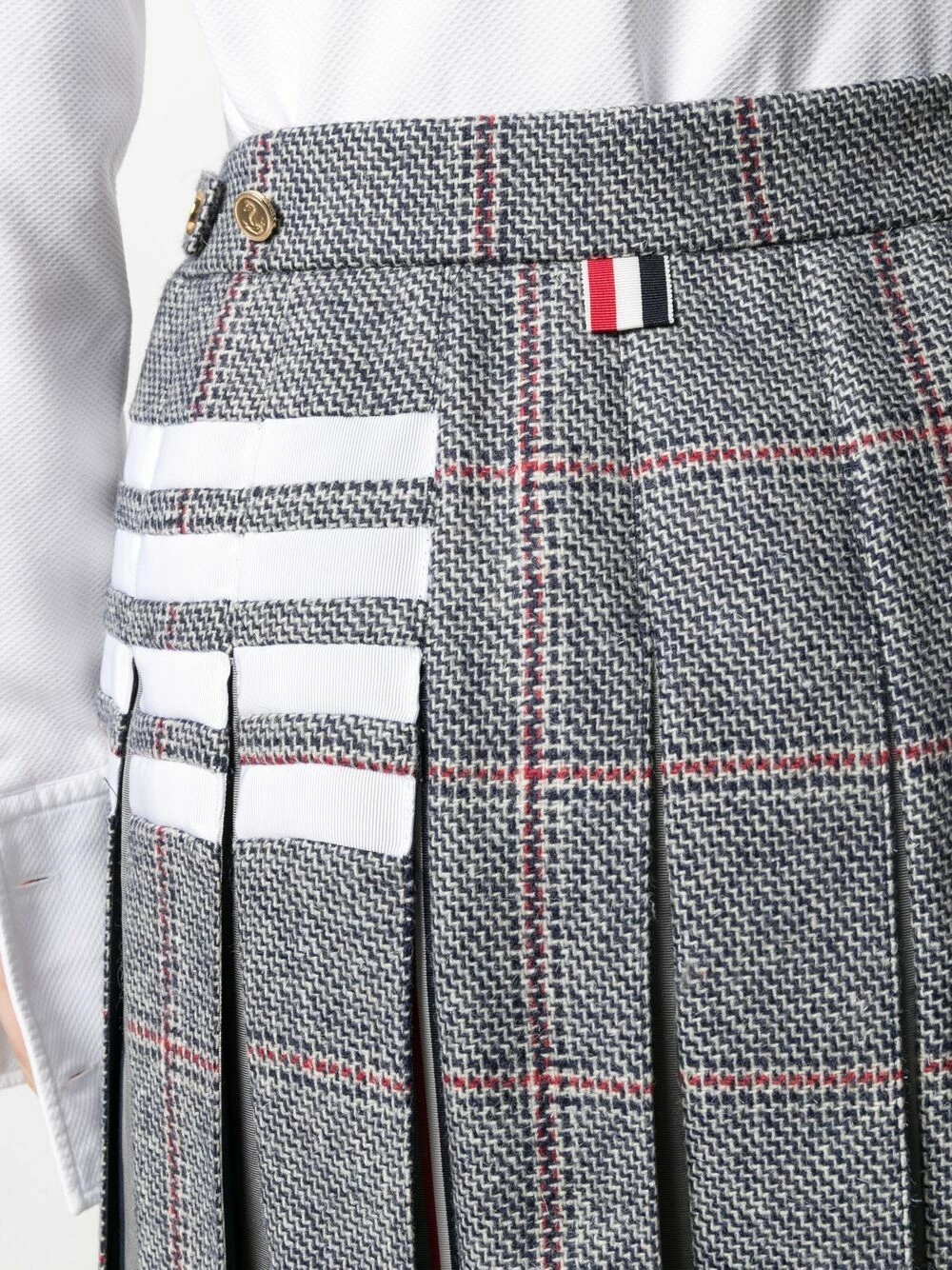 Thom Browne Dropped back pleated skirt pleated skirts of women 5 Thom Browne dropped back pleated skirt