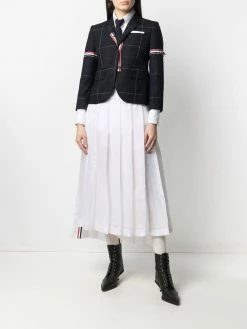 Thom Browne grosgrain armbands blazer jacket