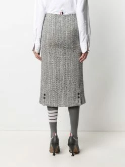 Thom Browne cardigan tweed skirt