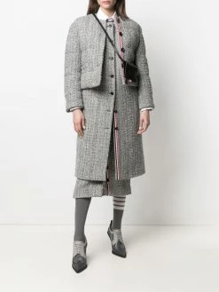 Thom Browne cardigan tweed skirt