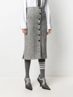 Thom Browne cardigan tweed skirt