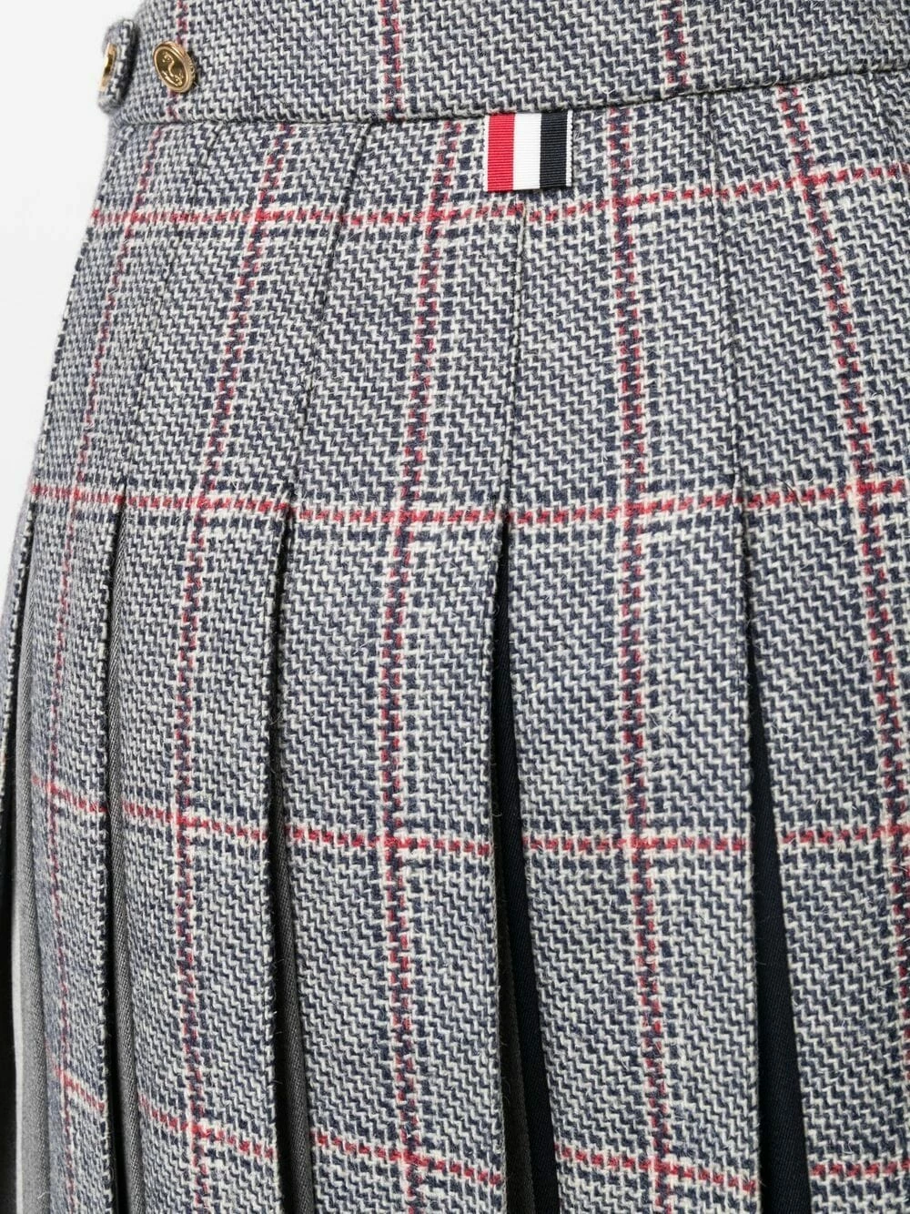 Thom Browne Mini dropped back pleated skirt pleated skirts of women 5 Thom Browne mini dropped back pleated skirt