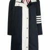 Thom Browne 4-bar padded coat
