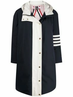 Thom Browne 4-bar padded coat