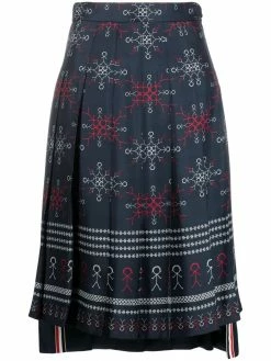 Thom Browne Mrs. Thom dropped back skirt