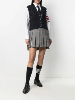 Thom Browne 4-bar stripe shirt