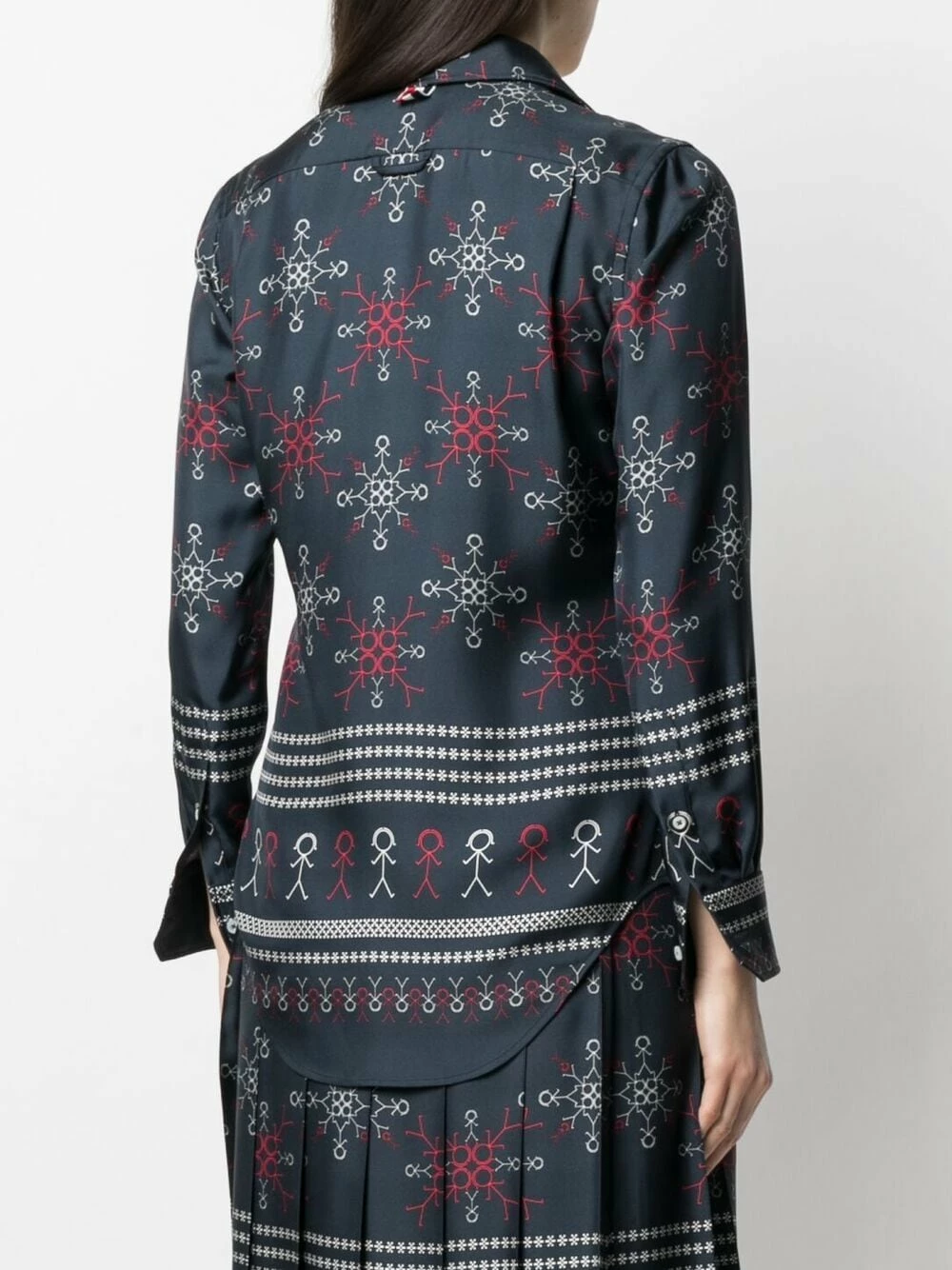 Thom Browne Mrs. Thom snowflake shirt shirts of women 4 Thom Browne Mrs. Thom snowflake shirt