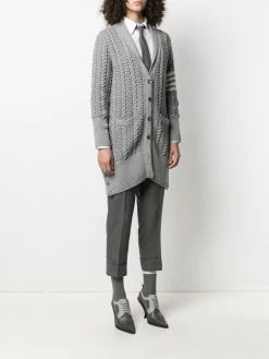 Thom Browne Cable knit cardi coat cardi-coats of women 7 Thom Browne cable-knit cardi-coat