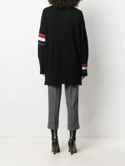 Thom Browne RWB stripe oversized jumper knitted sweaters of women 8 Thom Browne RWB stripe oversized jumper