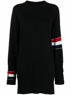 Thom Browne RWB stripe oversized jumper