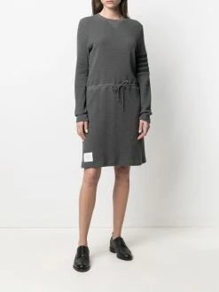 Thom Browne waffle-knit knee-length dress