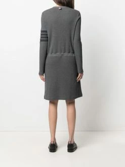 Thom Browne waffle-knit knee-length dress