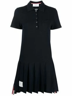 Thom Browne pleated polo dress
