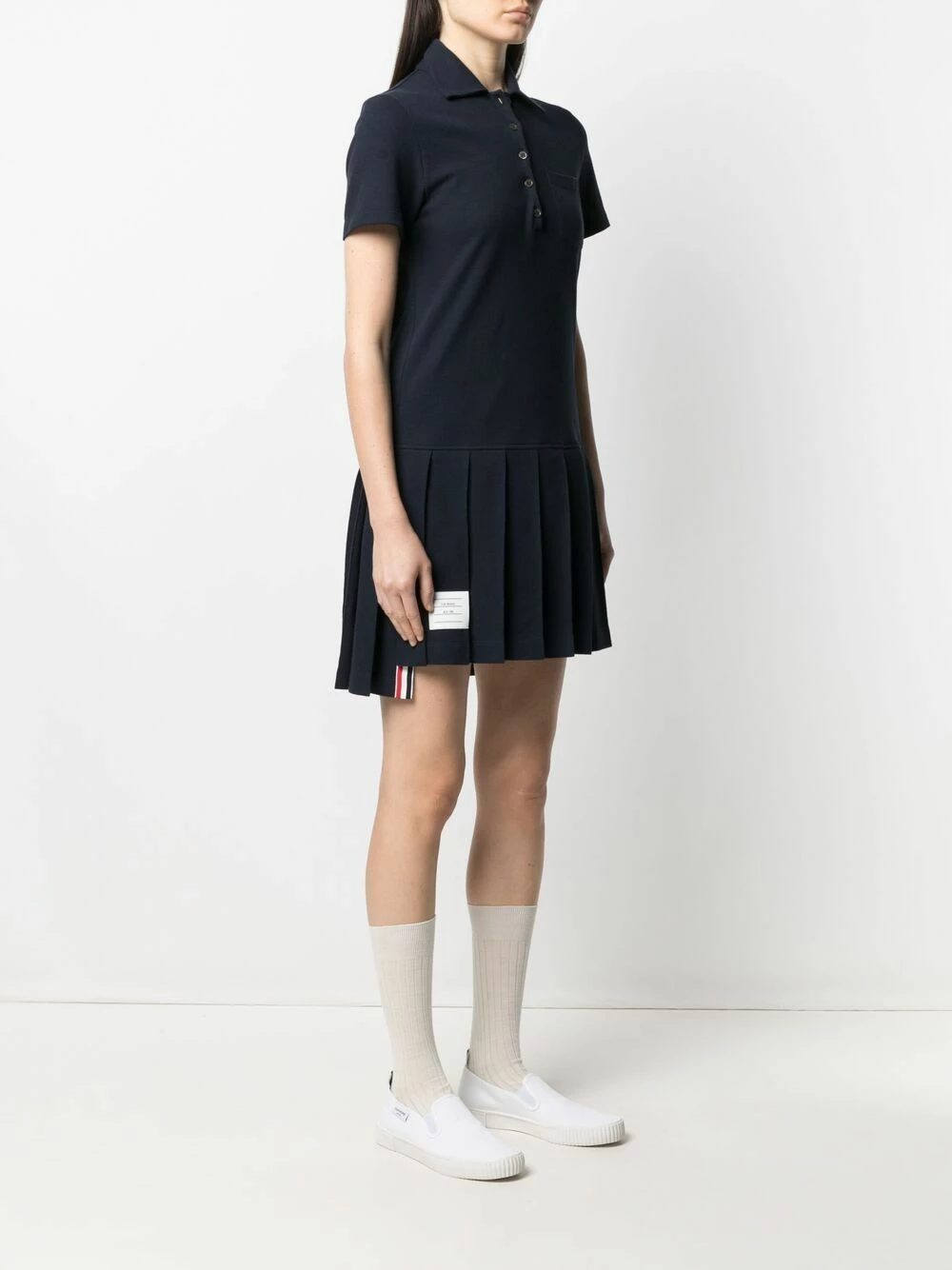 Thom Browne Pleated polo dress day dresses of women 3 Thom Browne pleated polo dress