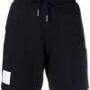 Thom Browne RWB-stripe track shorts