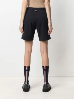 Thom Browne RWB-stripe track shorts