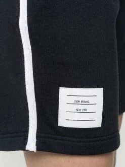 Thom Browne RWB-stripe track shorts