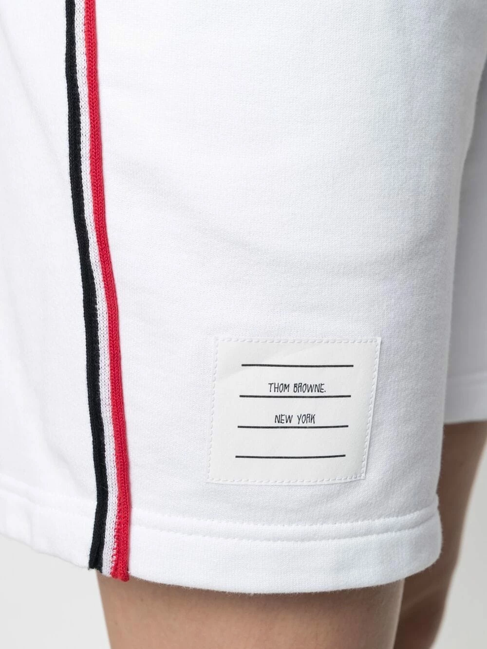Thom Browne RWB stripe track shorts performance shorts of women 5 Thom Browne RWB-stripe track shorts