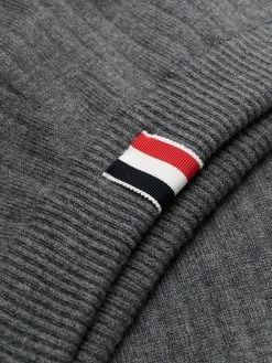 Thom Browne high-rise ribbed-knit tights