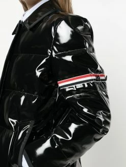 Thom Browne high-shine down-feather coat