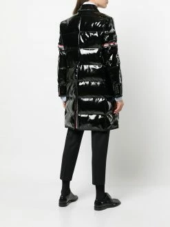 Thom Browne high-shine down-feather coat
