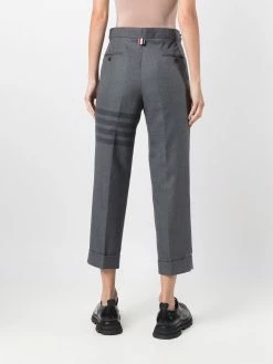 Thom Browne 4-Bar cropped trousers