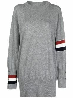 Thom Browne RWB-stripe jumper