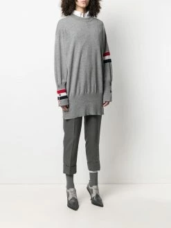 Thom Browne RWB-stripe jumper