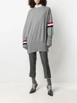 Thom Browne RWB-stripe jumper