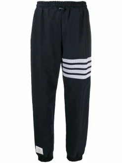 Thom Browne 4-Bar Stripe shell track pants