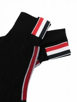 Thom Browne grosgrain-trim ankle socks