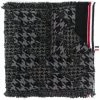 Thom Browne houndstooth-pattern scarf