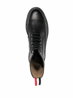 Thom Browne lace-up longwing boots