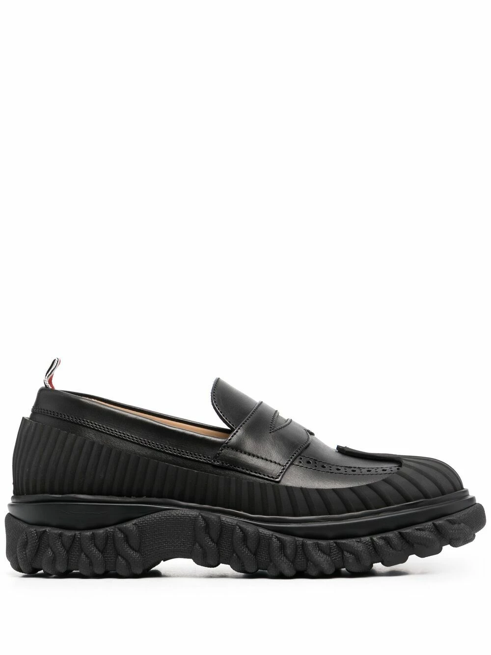 Thom Browne Ridged penny loafers of women 1 Thom Browne ridged penny loafers