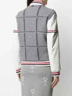 Thom Browne fine-knit bomber jacket