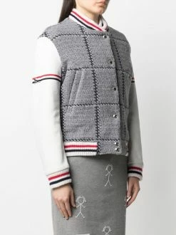Thom Browne fine-knit bomber jacket