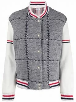 Thom Browne fine-knit bomber jacket
