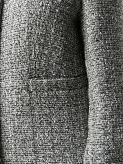 Thom Browne tweed cardigan overcoat